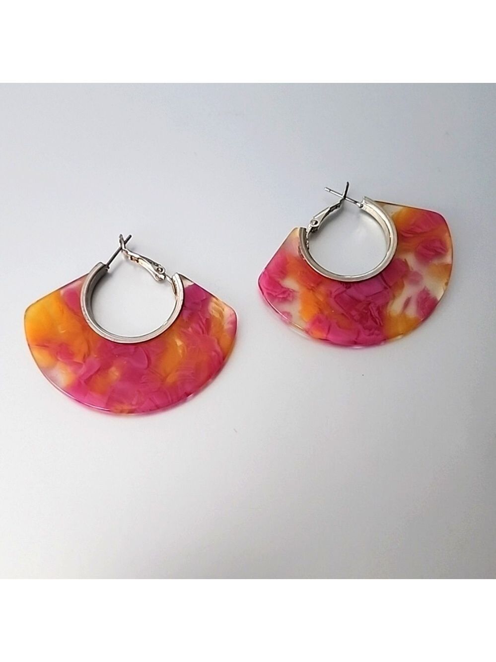 GEOMETRIC ACRYLIC EARRINGS Fun And Whimsy